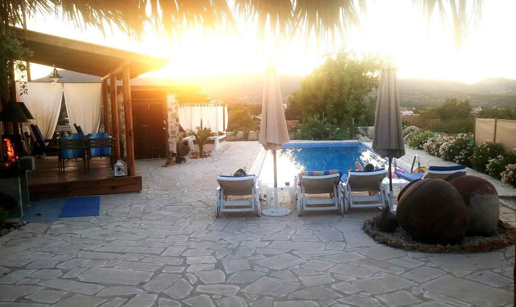 Simona Stone House Villa Полис Стая снимка